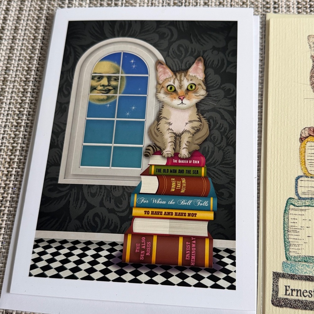 Key West Ernest Hemingway Home Museum Florida Cats Greeting Note Cards Souvenir - Picture 2 of 10